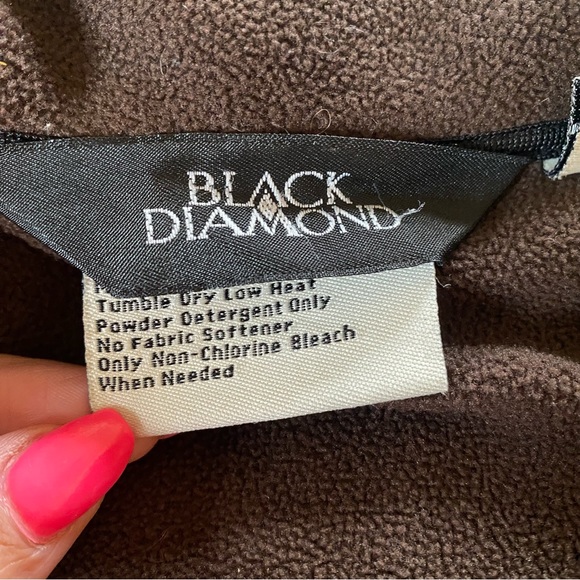 Black Diamond brown soft shell jacket size small - Picture 6 of 8